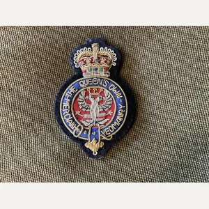 Officers The Queens Own Mercian Yeomanry beret badge.