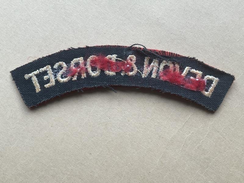 Post 1958 DEVON & DORSET Regiment cloth title. — image 2
