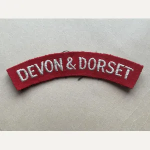 Post 1958 DEVON & DORSET Regiment cloth title.