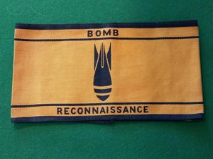 BOMB RECONNAISSANCE ARM BAND / NICE