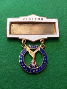 R.A.F.A `VISITOR` CONFERENCE BADGE