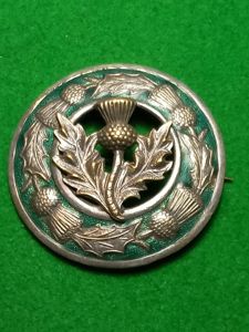 SCOTTISH THISTLE BADGE