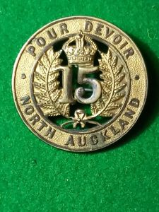 NEW ZEALAND 15TH NORTH AUCKLAND REGIMENT