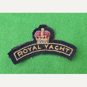ROYAL YACHT CLOTH SHOULDER TITLE