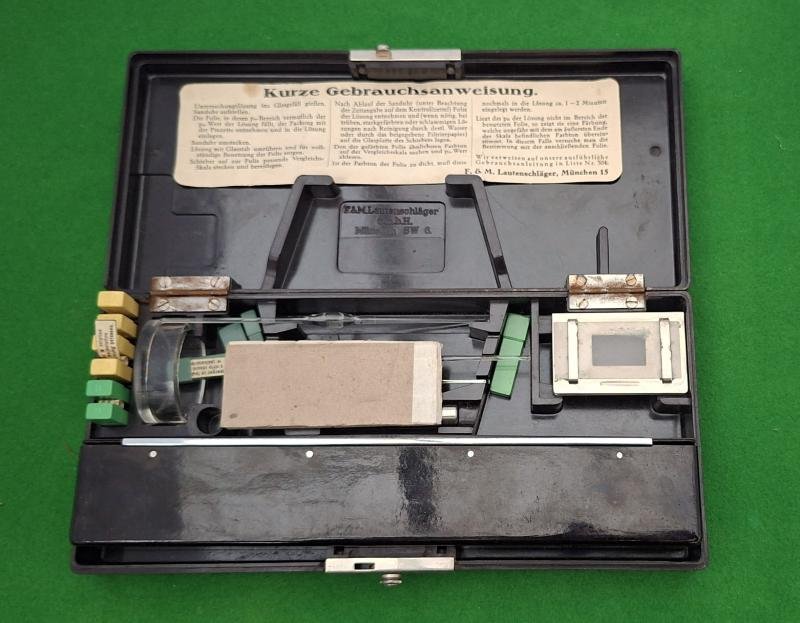GERMAN ARMY ENGINEERS WATER TESTING SET — image 3