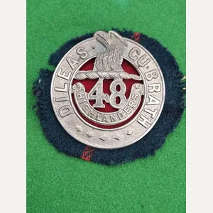 48th CANADIAN HIGHLANDERS CAP BADGE