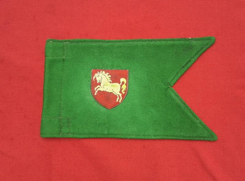 ARMY OF OCUPATION HANOVER DISTRICT CAR PENNANT — image 2