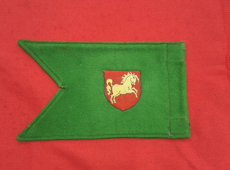 ARMY OF OCUPATION HANOVER DISTRICT CAR PENNANT — image 3