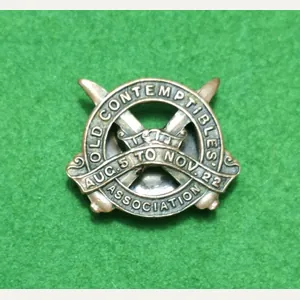 OLD CONTEMPTIBLES MEMBERS BADGE