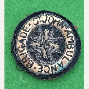 GREAT WAR PERIOD ST.JOHN AMBULANCE BADGE