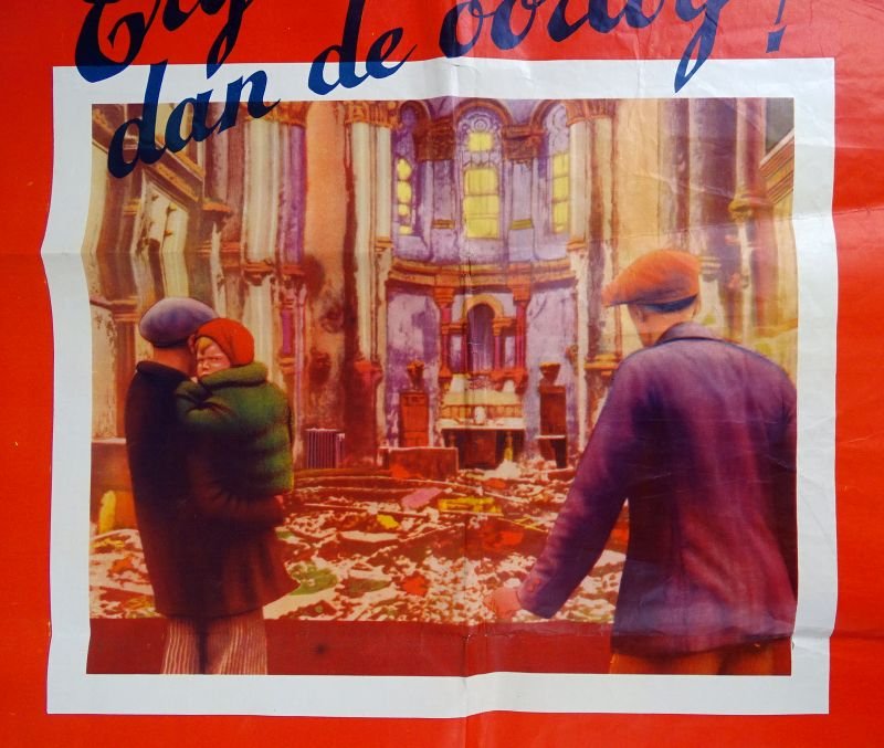 1937 Belgian REX Fascist Party Election Campaign Poster — image 2