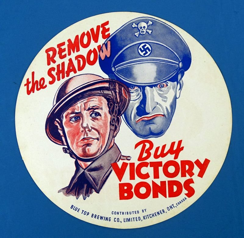 Canadian WWII Placemat Poster 'Remove the Shadow' — image 2