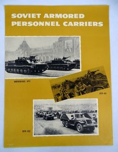 Cold War Poster: Soviet Armored Personnel Carriers
