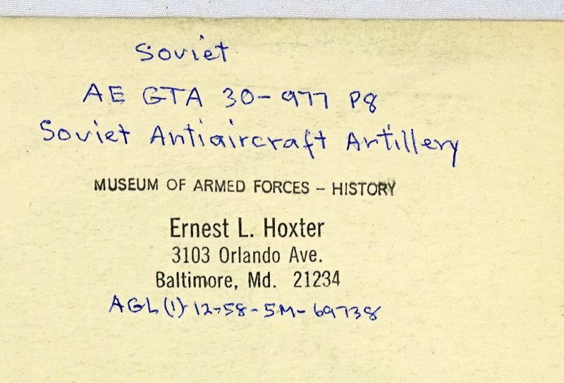 Cold War Poster: Soviet Antiaircraft Artillery — image 2