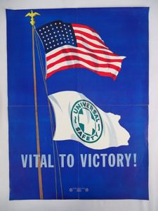 WWII Poster: Universal Safety – 'Vital to Victory'