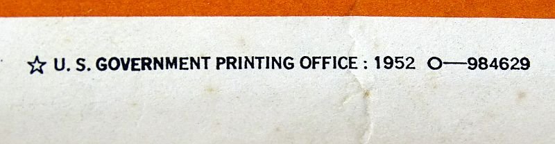 1952 Korean War Navy Aviation Poster: 'Know Your Plane's Restrictions' 19-3/4 Inches by 28 Inches — image 3