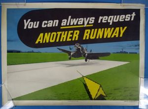 1952 Korean War Navy Aviation Poster: 'You Can Always Request …