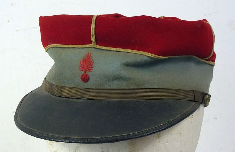 Pre WWI French Army Officer's Horizon Blue Chasseurs Uniform and Kepi — image 14
