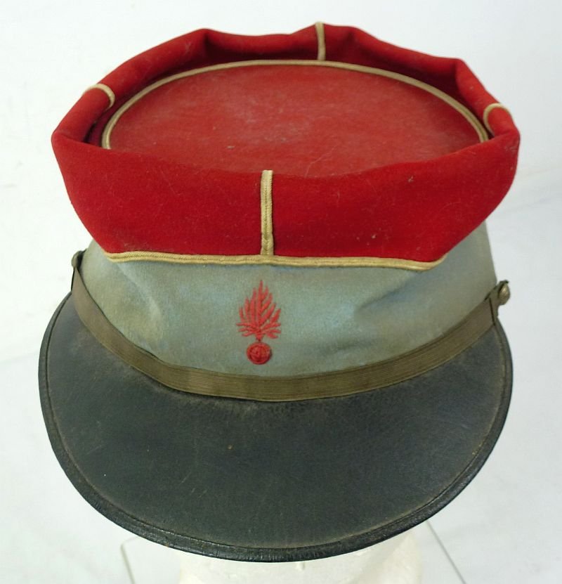 Pre WWI French Army Officer's Horizon Blue Chasseurs Uniform and Kepi — image 15