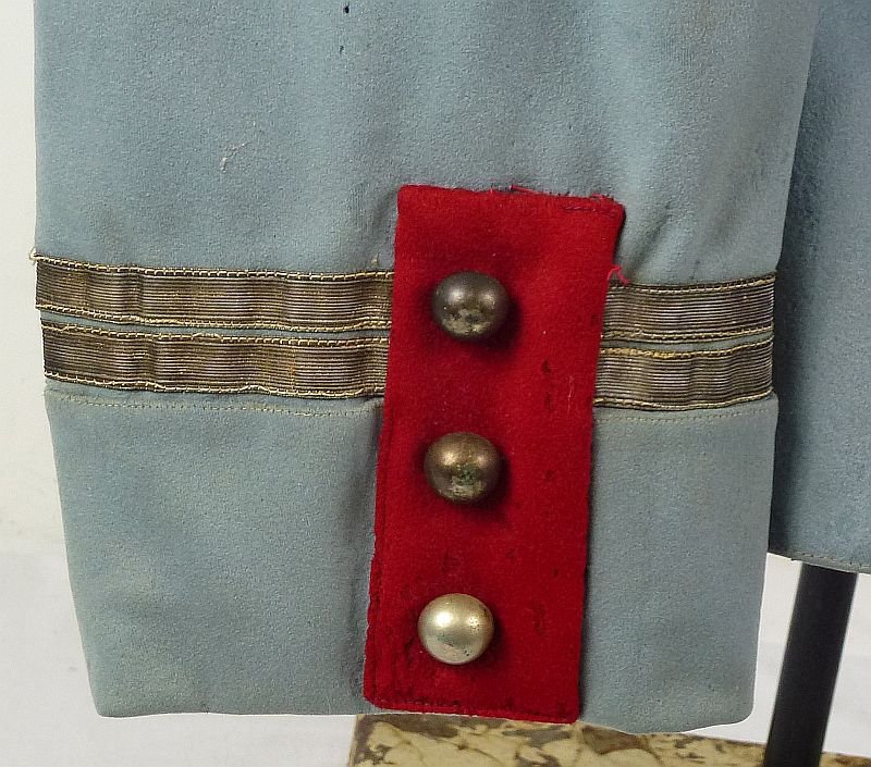 Pre WWI French Army Officer's Horizon Blue Chasseurs Uniform and Kepi — image 7