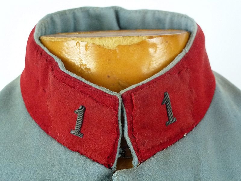 Pre WWI French Army Officer's Horizon Blue Chasseurs Uniform and Kepi — image 8