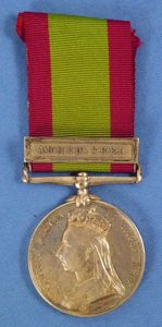 British Afghanistan 1878-79-80 Medal to the 59th (2nd Nottinghamshire) Regiment …