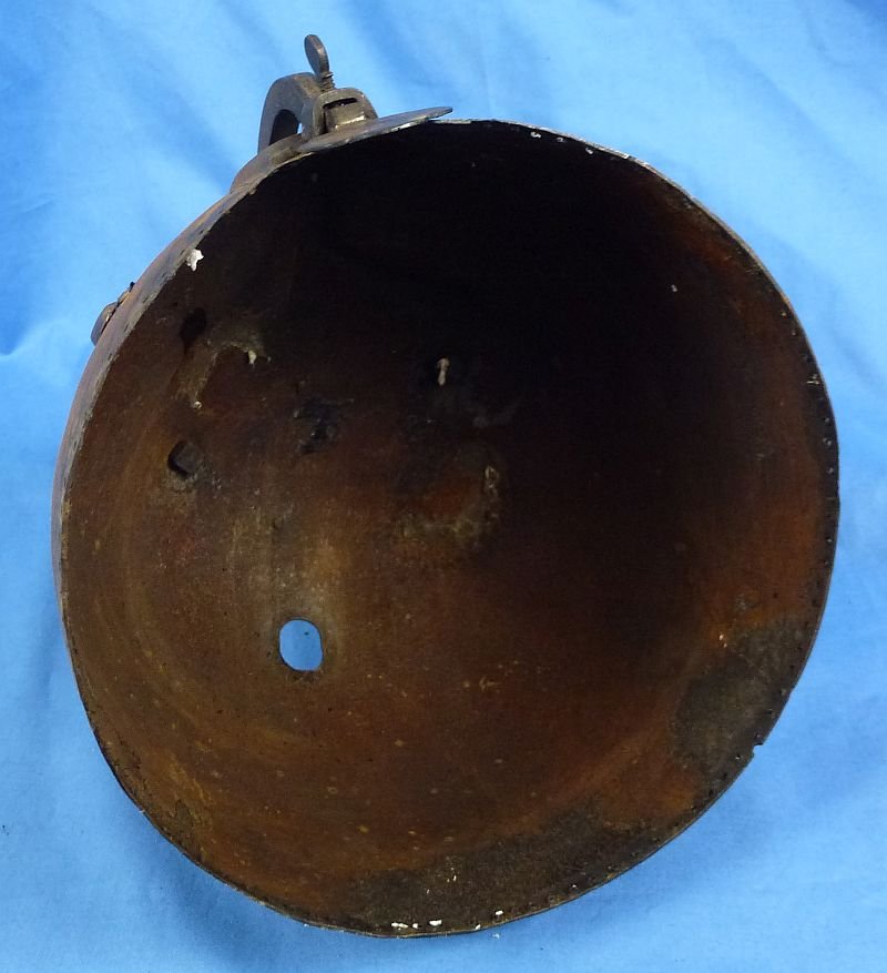 Persian Kula Khud Devil Mask Iron Helmet — image 11