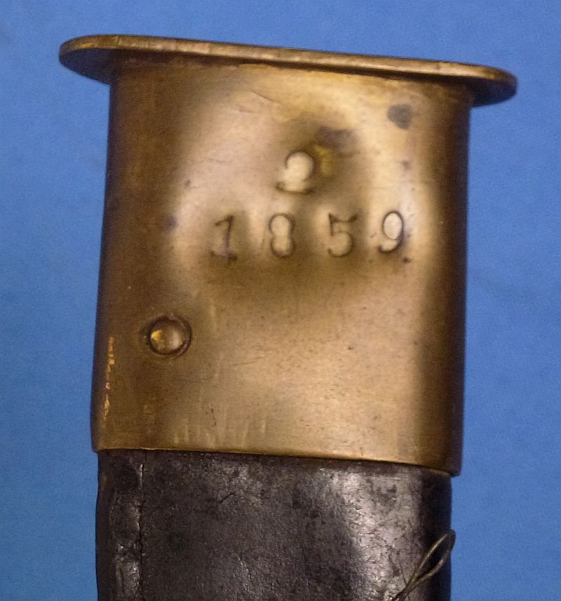 British Model 1839 Bayonet and Scabbard — image 9