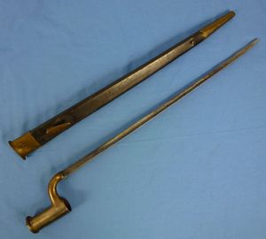British Model 1839 Bayonet and Scabbard