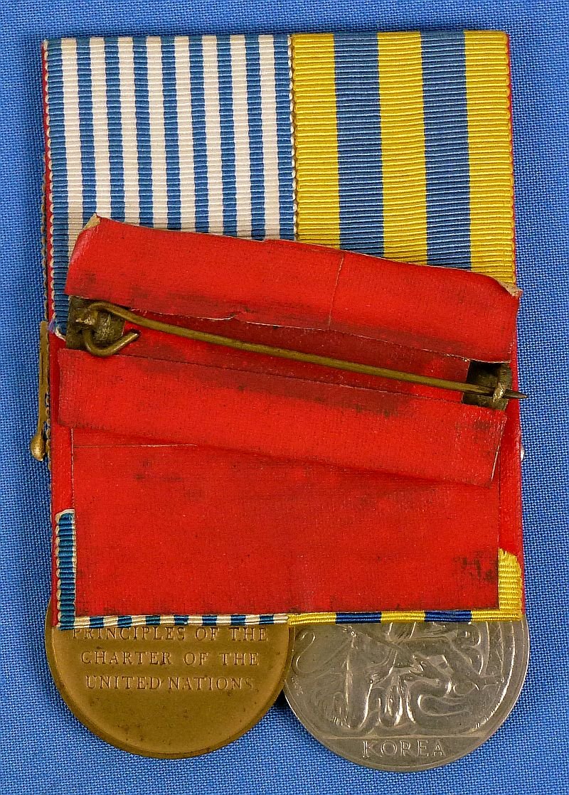 British Korean War Medals Pair to the Duke of Wellington's Regiment — image 2