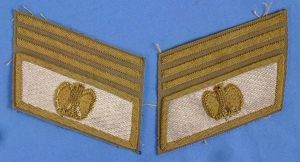 A Pair of Italian Fascist Party Comandante Generale Rank Insignia