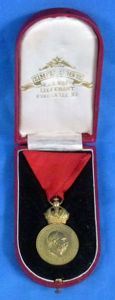 Cased Imperial Austrian 'Signum Laudis' Military Merit Medal