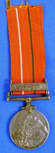 India Sainya Seva Medal with Clasp for 'Assam & Bengal' …