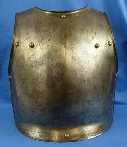 French Heavy Cavalry Front Plate by Klingenthal – Dated 1831