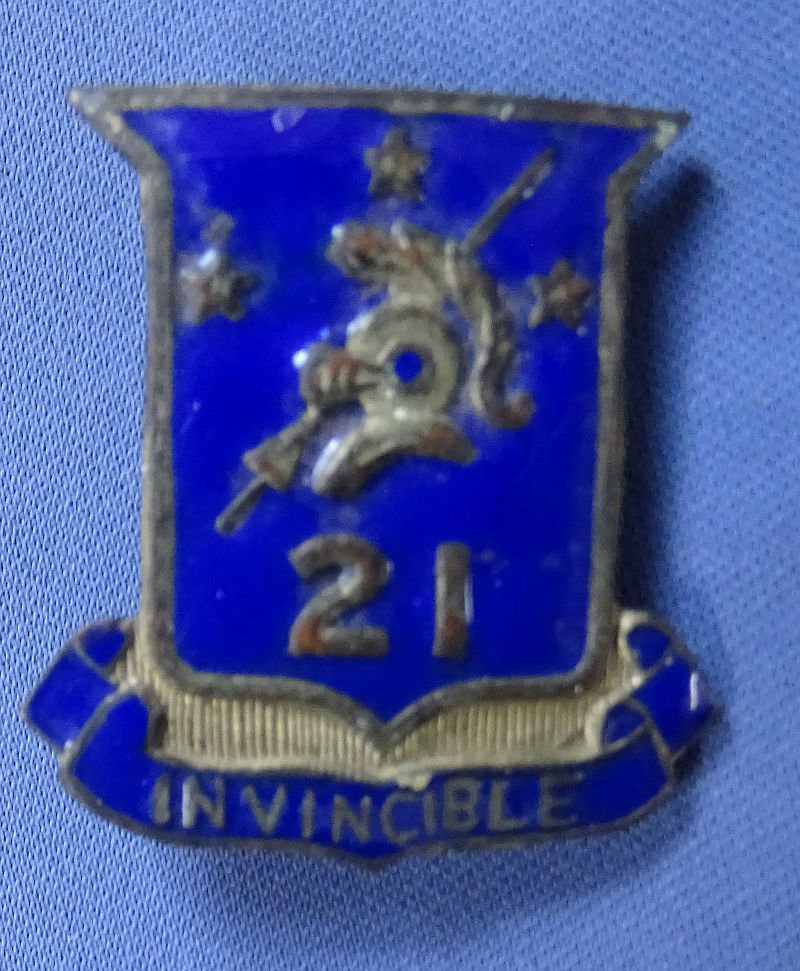 Philippine Enameled 21 Invincible DI/Crest