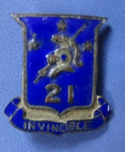 Philippine Enameled 21 Invincible DI/Crest