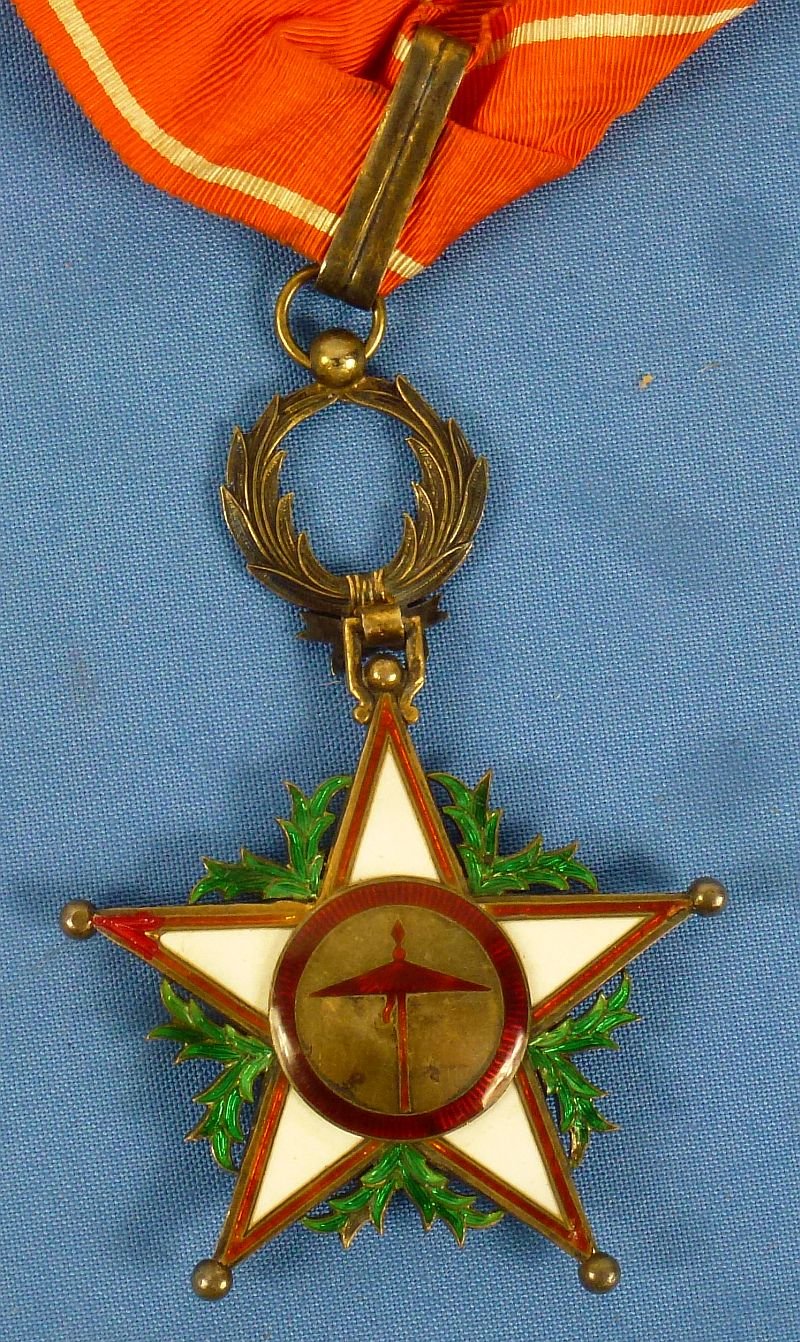 Morocco Order of Ouissam Alaouite Commander Neck Star — image 2