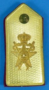 Single WWII Italian Army Doctor's Shoulder Board