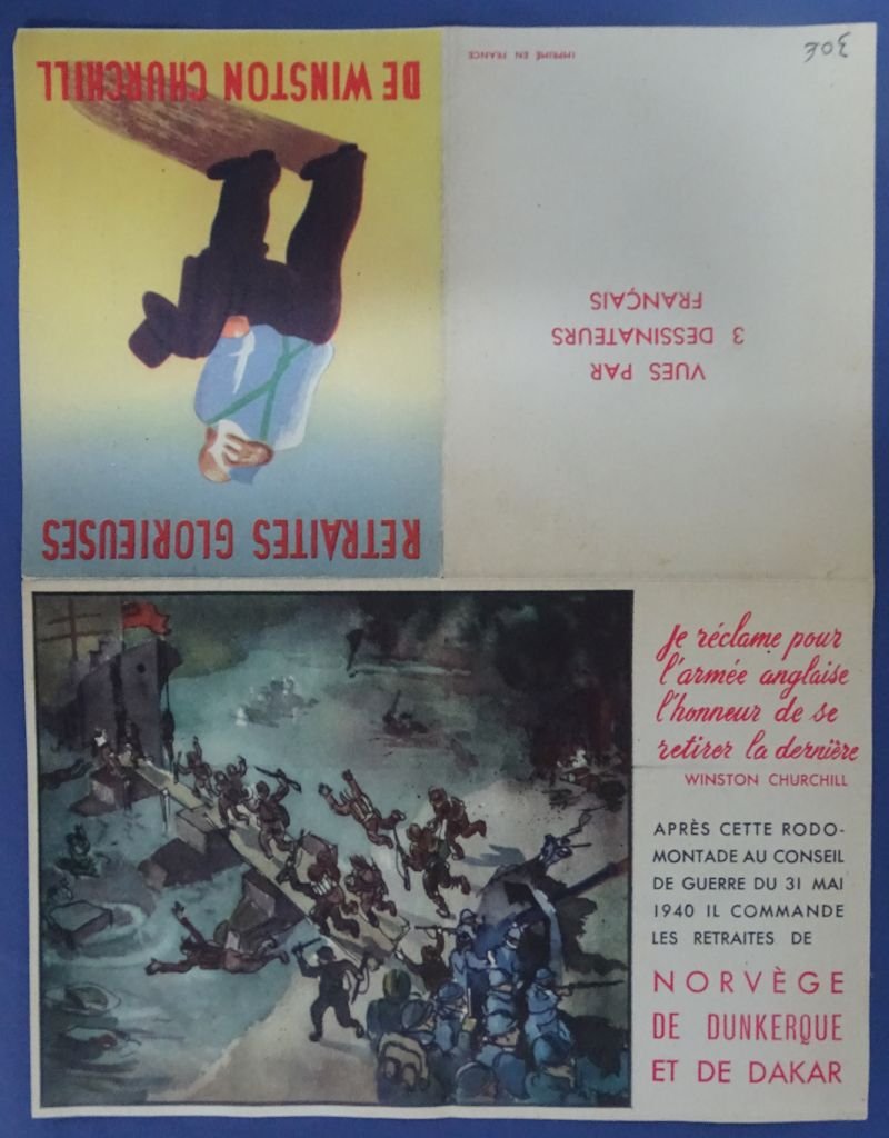 Vichy France Anti-British Flyer — image 2