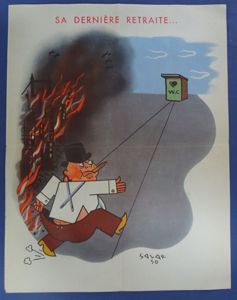 Vichy France Anti-British Flyer