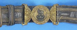 Victorian Era British Officer Belt