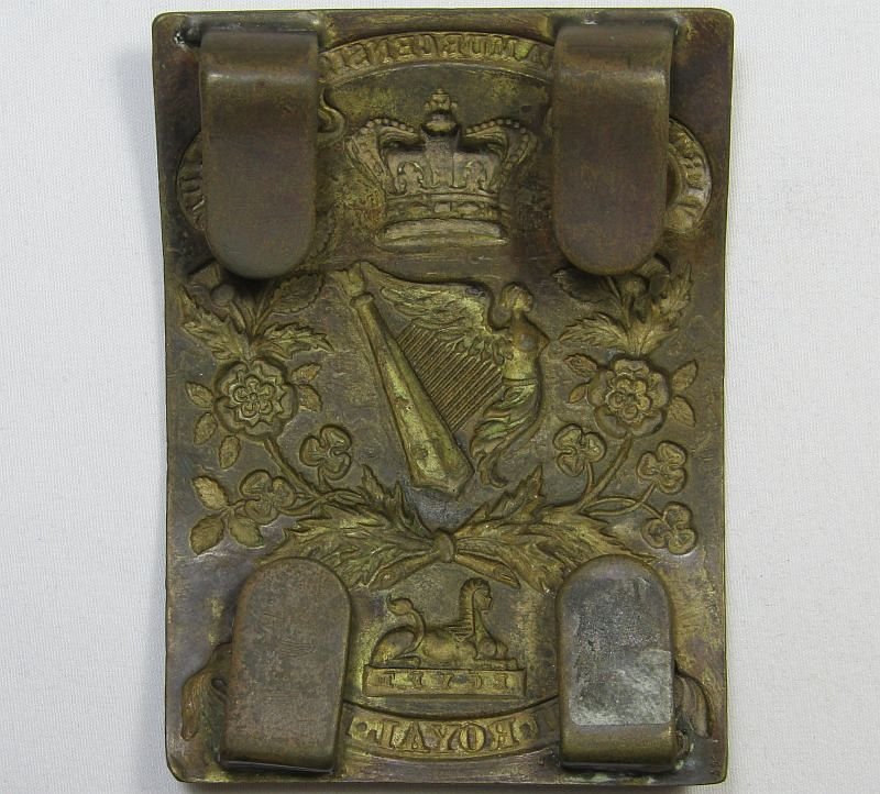 Victorian XVIII Royal Irish Cross Belt Plate — image 2