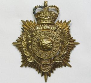 Royal Marines Pith Helmet Badge