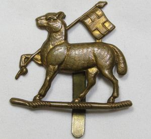 Queens Royal West Surrey Cap Badge