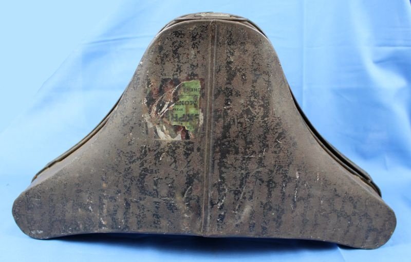 Cased Victorian Era British Army Royal Engineers Officer Bicorne Hat — image 10