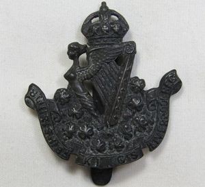 8th Irish Battalion Cap Badge