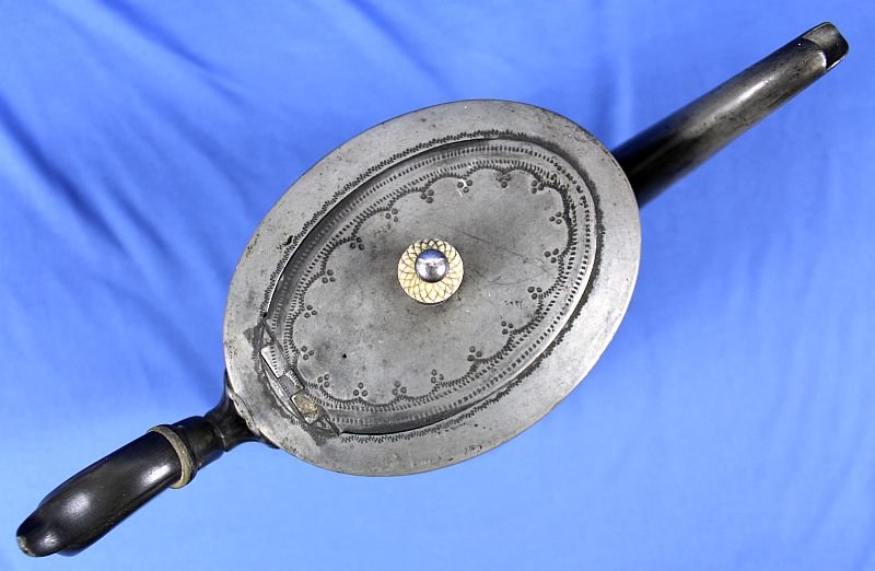 19th Century British Silver Plated Pewter Teapot Presented to the Color Sergeant of the 109th Regiment of Foot (Bombay Infantry) — image 3