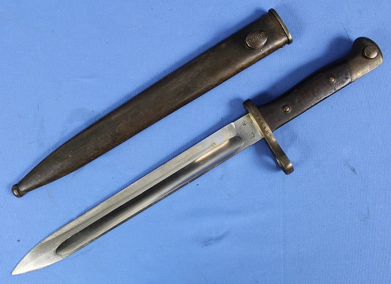 Chilean M1895 Mauser Bayonet by WKC with Matching Numbers — image 2