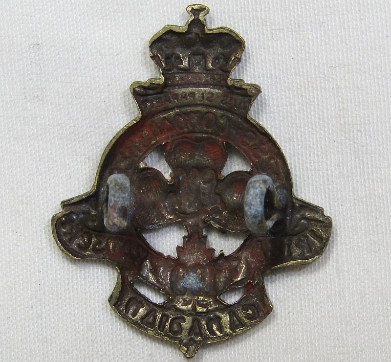 Canadian 199th Infantry Battalion Cap Badge — image 2