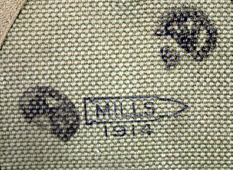 1914 Dated Canadian Model 1911 Colt Pistol Mills Holster — image 3